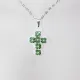 Small Cross - Chastity-Silver Chain - 1